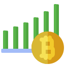 gráfico financiero icon