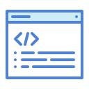 codificación web icon