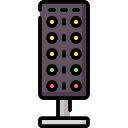 Traffic lights icon