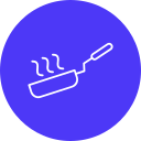 poêle à frire icon