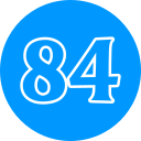 84 icon