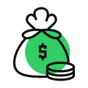 bolsa de dinero icon