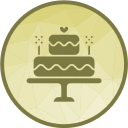 pastel de boda icon