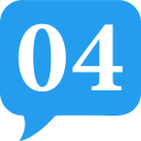 Number 4 icon