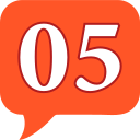 número 5 icon