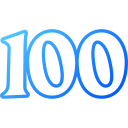 100