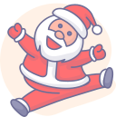 papa noel icon