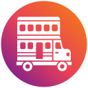 Double decker icon