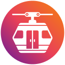 Cable car icon