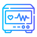 monitor de electrocardiograma icon