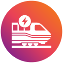 tren electrico icon