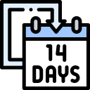 14 days icon