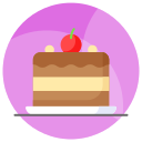 pastel de chocolate icon