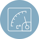 indicador de temperatura 