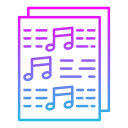 partitura musical icon