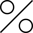 Percentage icon