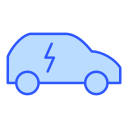 Electric car icon