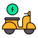 scooter electrico icon