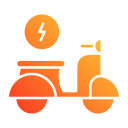 scooter electrico icon