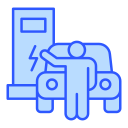 Charging car icon