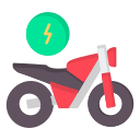 motocicleta eléctrica icon