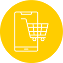 las compras en línea icon