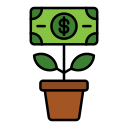 planta de dinero icon