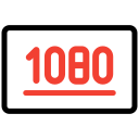 1080p icon