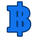 signo de baht icon