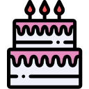 pastel de cumpleaños icon