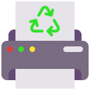 papel reciclado icon