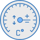 indicador de temperatura 