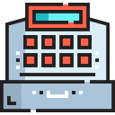 Cash register icon