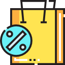 Shopping bag icon