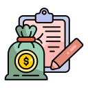 plan financiero icon