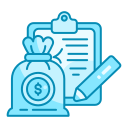 plan financiero icon