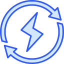 energía renovable icon