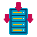 almacenamiento de datos icon