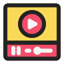 reproductor de video icon