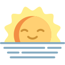 puesta de sol icon