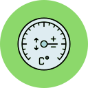 indicador de temperatura 