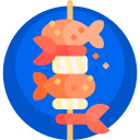 brocheta de pescado icon