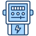 medidor de electricidad icon