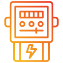 medidor de electricidad icon