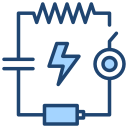 circuito eléctrico icon