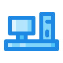 computadora de escritorio icon