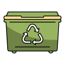 contenedor de basura icon