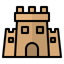 castillo de arena icon