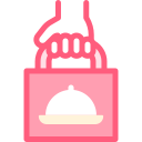 bolsa de comida para llevar icon