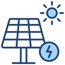 energía solar icon